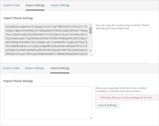 Developer Extras admin-import-export